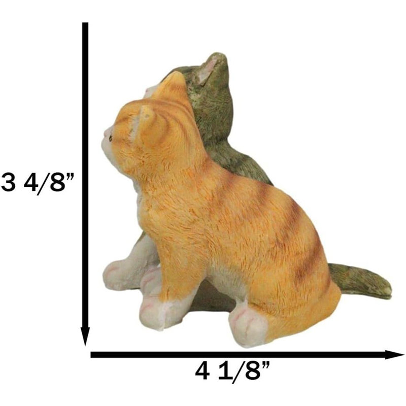 Figurine réaliste 2 animaux de compagnie
