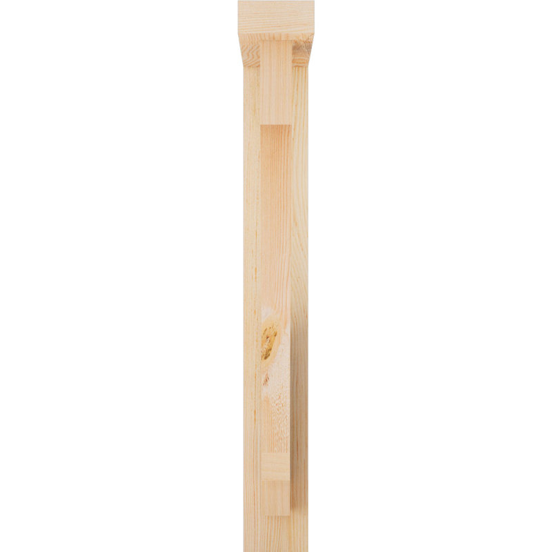 Support de bloc impérial avec entretoise décalée, 28 x 16, Sapin Douglas de l 3 1/2 (lisse)