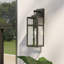 Outdoor Waterproof Vintage Black Wall Light-712464365