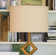Linen Oval Lamp Shade