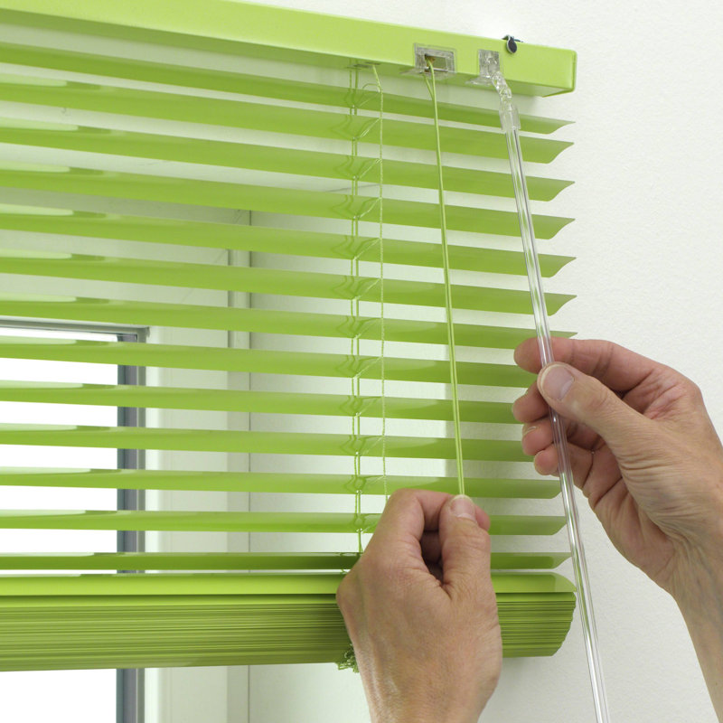 Room Darkening Mini Blinds, 240cm L x 90cm W, White