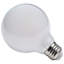 8 Watt LED G25 3000K-2000K Warm Dimming Medium Base White Finish-1323184642