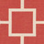 Tapis rouge / os à motif géométrique Arneshia-20794379