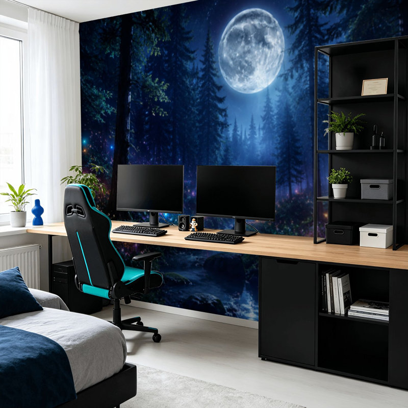 Adhésif mural amovible auto-adhésif et amovible, 99.6" L x 144" W