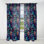 Motif marocain Boho II - rideau floral - rideau obscurcissant floral - 1 panneaux