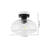 Moncia 1-Light Glass Flush Mount Ceiling Light-106102651