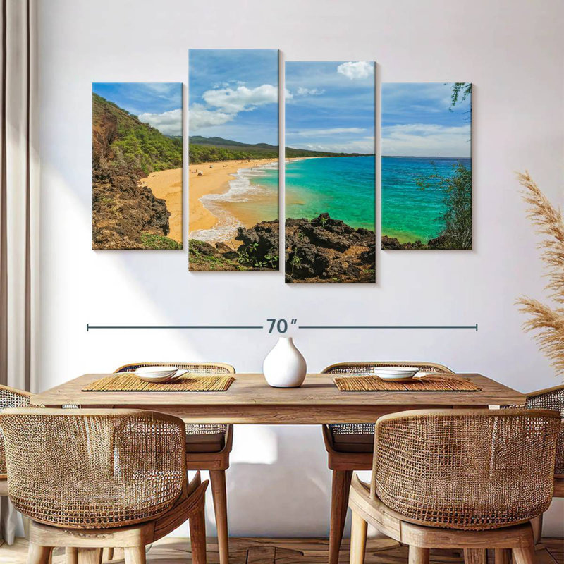 Makena Gillard Coastline, H 42 po x l 68 po