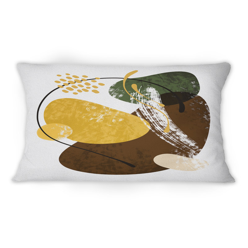 Coussin Minimalistic Earth Tone - imprimé moderne