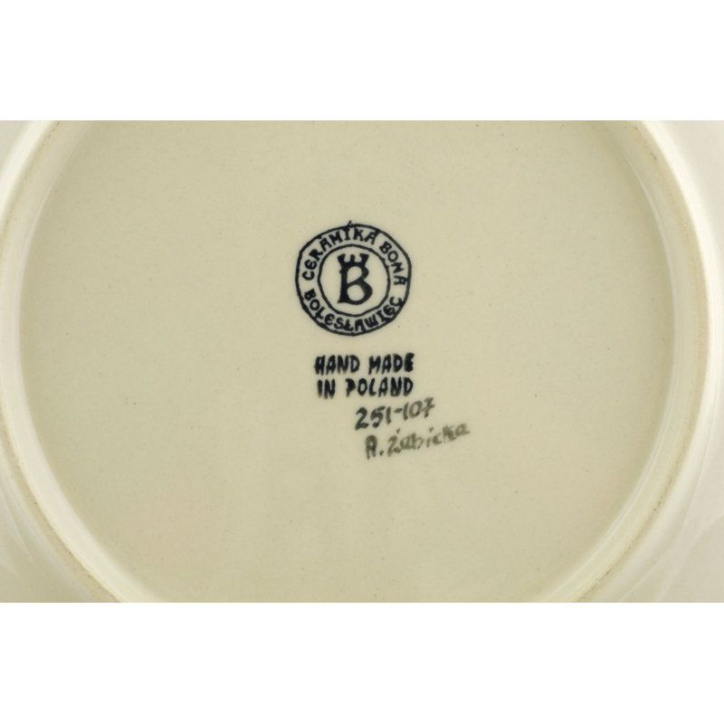 Assiette plate 10 "Polish Pottery