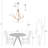 Holk 5 - Light Candle Style Chandelier-322511711