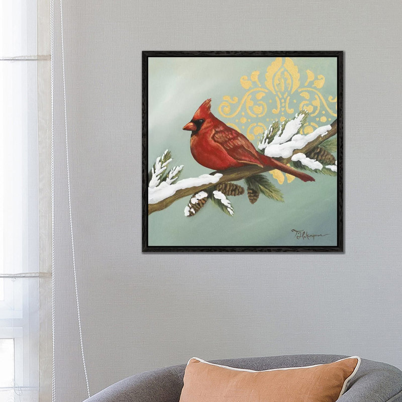Winter Bird II, 66.04 cm H x 66.04 cm W, Black