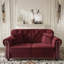 Velours Chesterfield canapé garniture cloutée capitonnée-1336558931