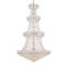 Lustre en chrome 48 lumières Elegant Lighting Primo-23029545-23029548
