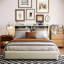 Platform Bed with LED Lights & Headboard Storage, Underbed Storage Drawers, USB-A/C Charging-2119527799