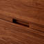 Commode d'appoint en bois massif pour chambre à coucher simple