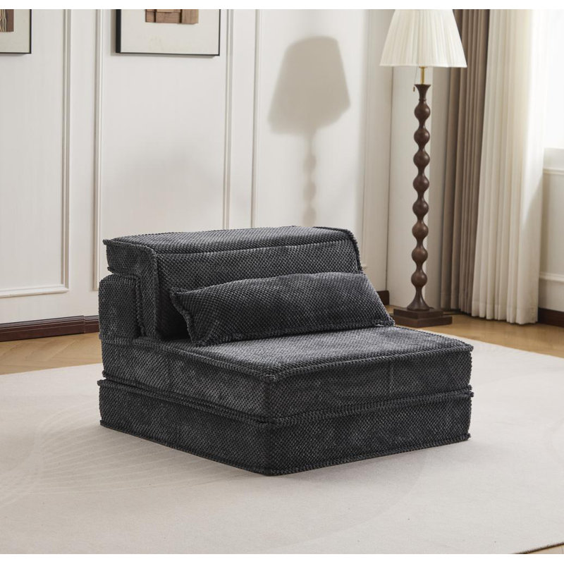 Compression  Sofa, Dark Gray