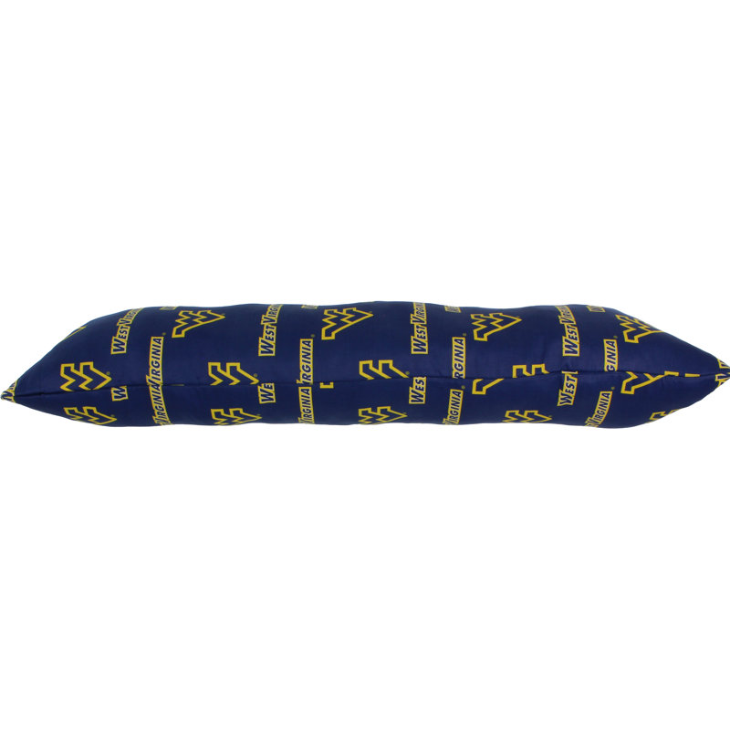 100% Cotton Lumbar Pillow, West Virginia Mountaineers