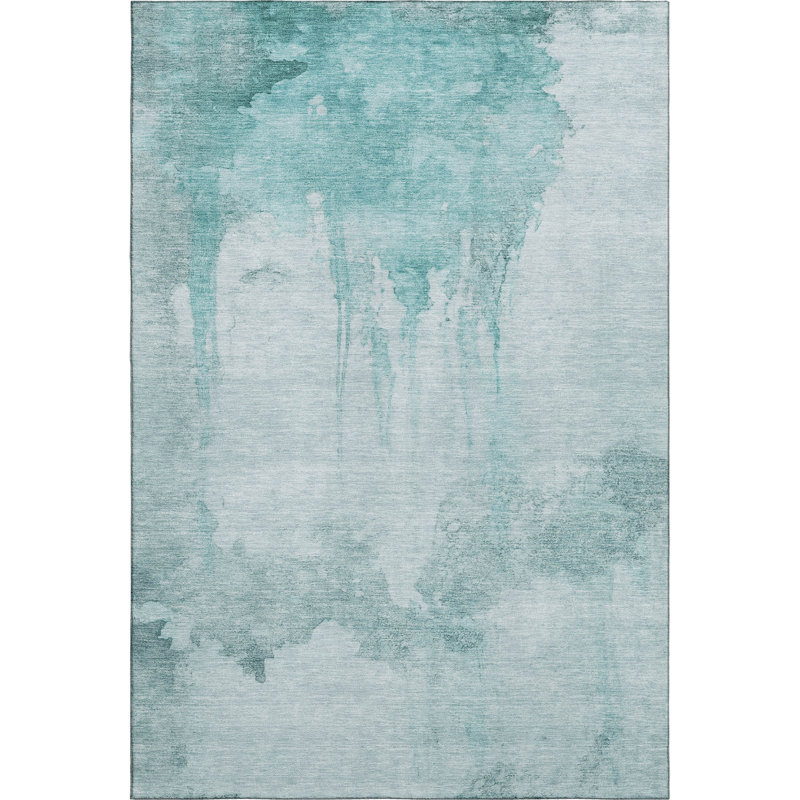 Premium Machine Washable Jacquez AMF1791 Modern Rug, Rectangle 10' x 14'