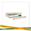 Lit de jour rembourré avec lit gigogne, structure de lit en bois robuste, conception de grille de diamant moderne, pour chambre à coucher, chambre d'amis-1073231102