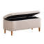 Polyester Upholstered Storage Bench-360598655