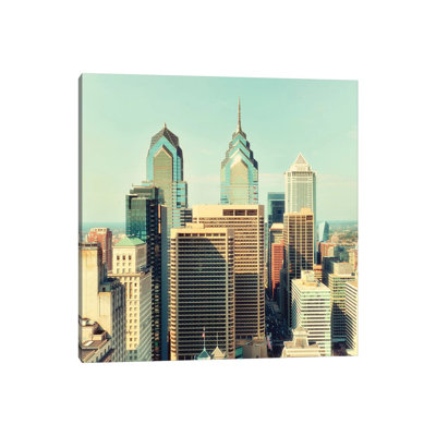 Philly by MScottPhotography - Wrapped Canvas Print