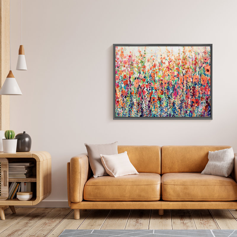 Paysage naturel - reproduction de cadre photo sur toile, Noir, L 24 po x H 16 po