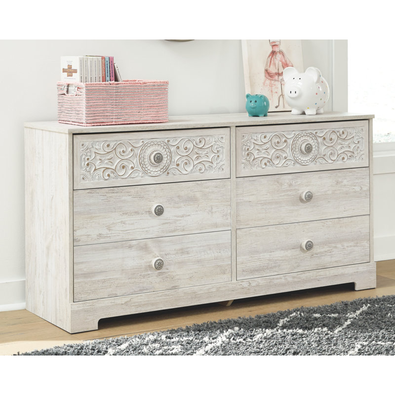 Hoang 6 - Drawer Dresser, White