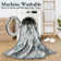 Violia Moroccan Bloom Medallion Area Rug – Plush Textured Accent with Non-Slip Backing