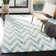 Danny Hand Tufted Wool Chevron Rug