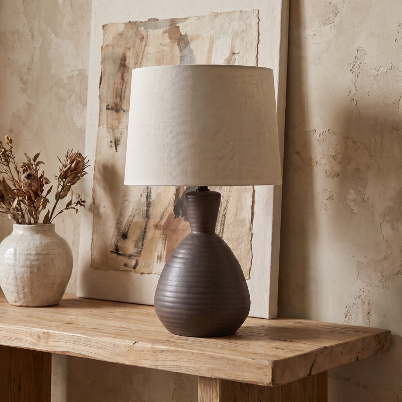 Lampe de table en céramique 14,56 "
