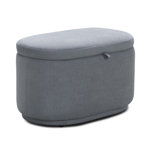 Nurture& The Ottoman Premium Quality Storage for Nursery with Stain-Resistant Performance Fabric