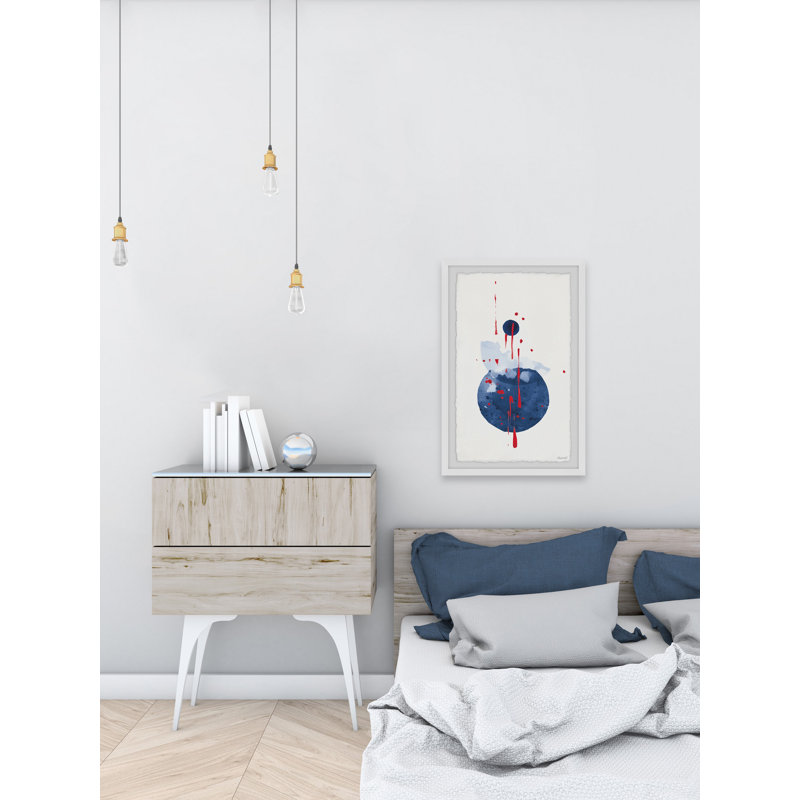 Blood Stains - Single Picture Frame Painting, 61cm H x 41cm W x 3.81cm D