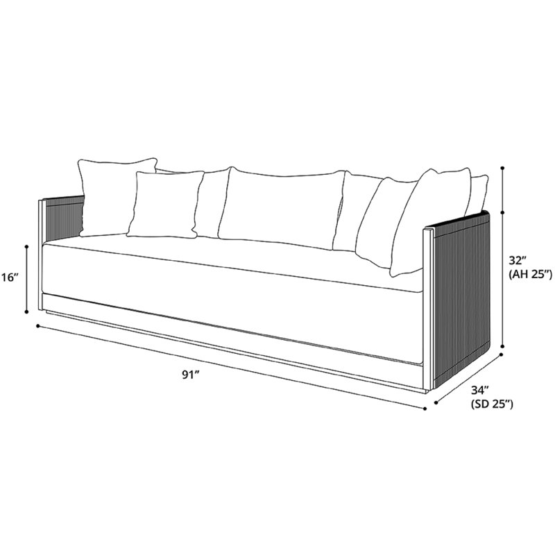 Fifer Outdoor - Piece Conversation Set