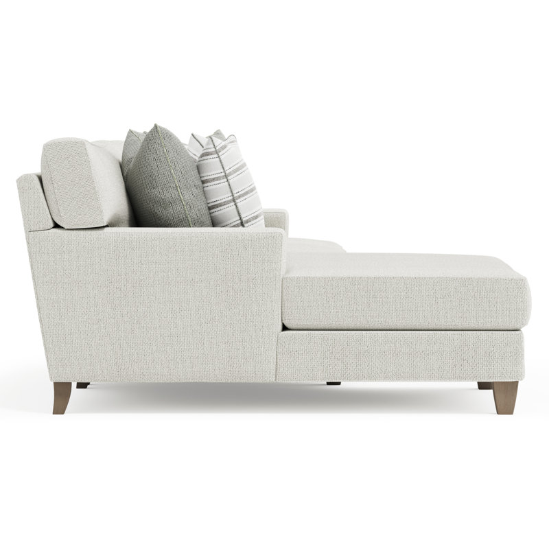 Bernhardt Mila 2-Piece Right Facing Fabric Sectional, null, null