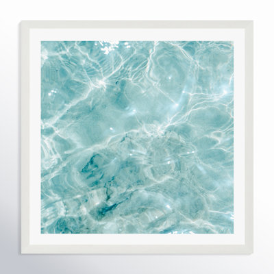 Clear Blue Water Colorful Ocean by Raisazwart