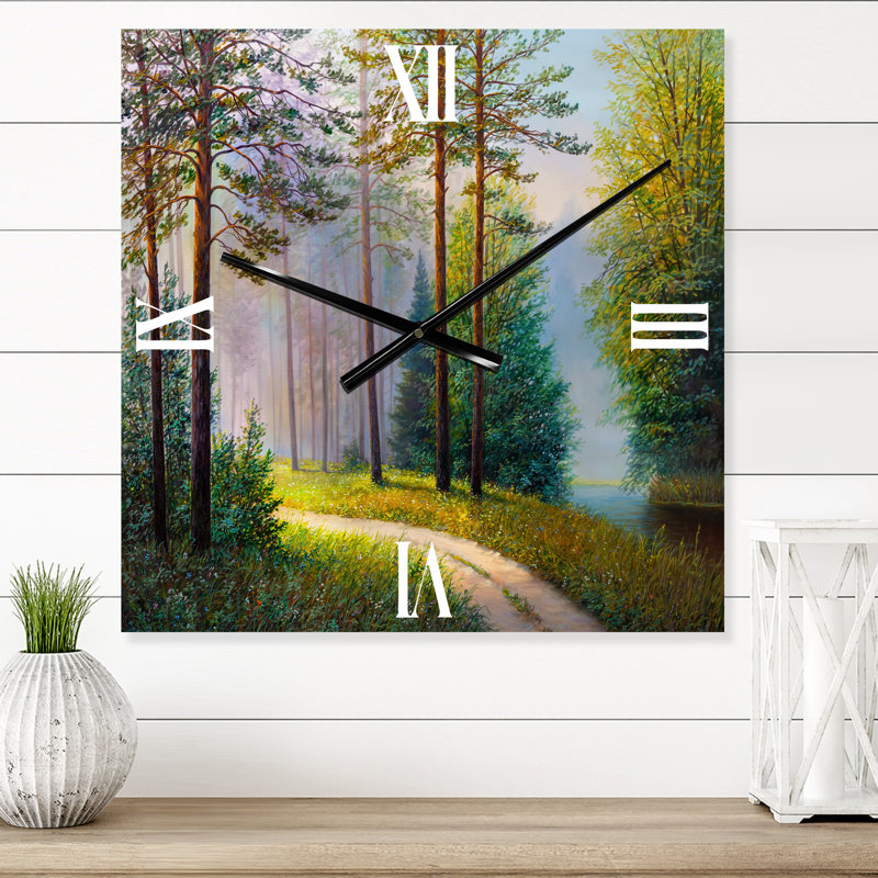 Metal Wall Clock, Large