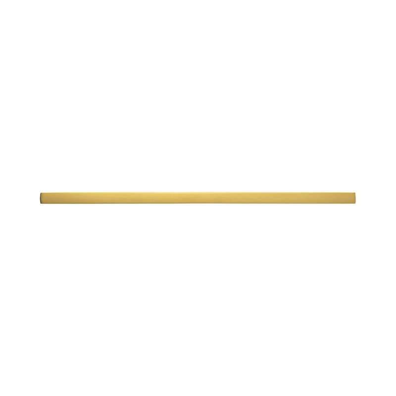 Coventry Center Appliance Pull, 12", 0.5", Brushed Golden Brass
