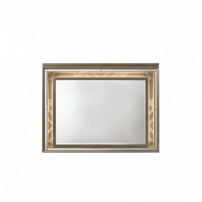 Dark Champagne Finish Mirror