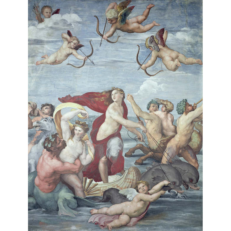 «The Triumph of Galatea», affiche brillante, H 24 po x l 18 po