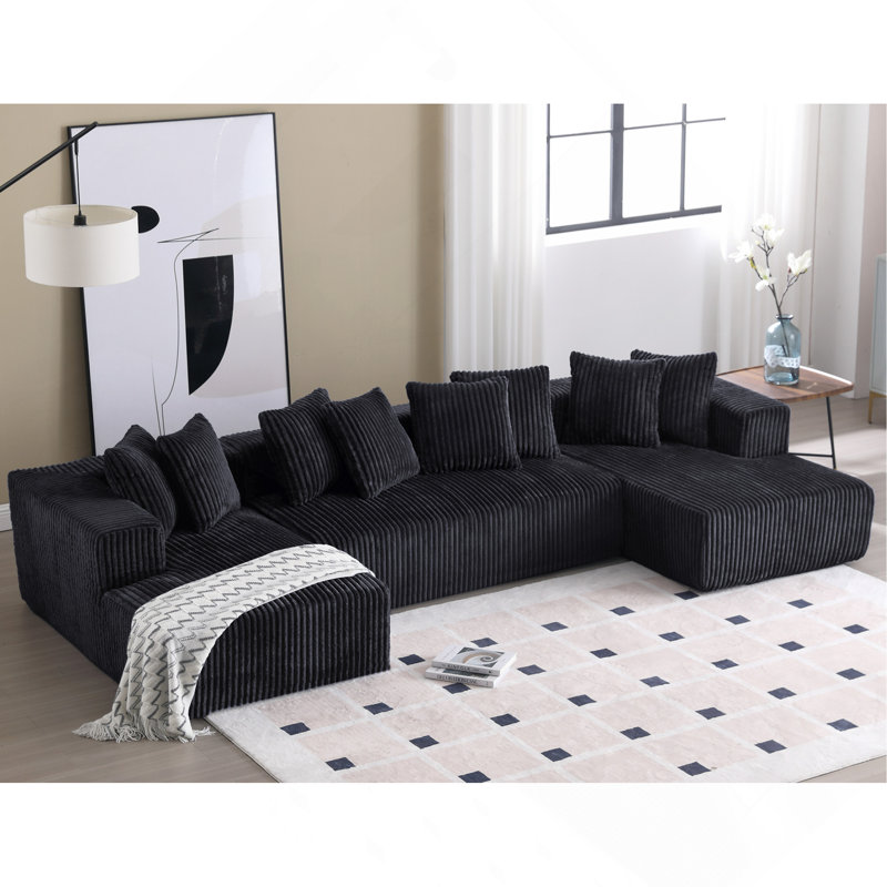 Canapé modulaire de 131 po
