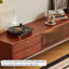 Meuble télé simple en bois massif de style rétro