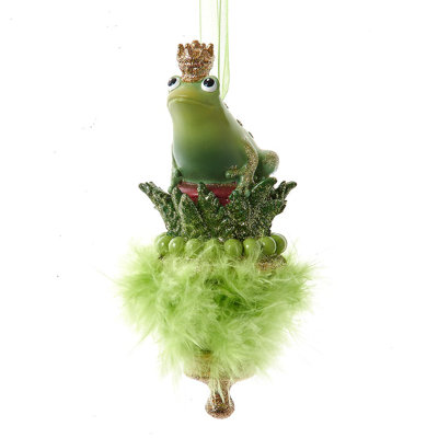 Ornement de grenouille 6,25 pouces Kurt Adler