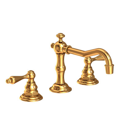 Chesterfield Widespread Bathroom Faucet with Drain Assembly