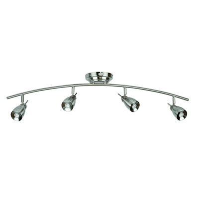 Ensemble d’éclairage sur rail 4 lumières 37 "