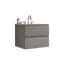 Meuble-lavabo mural avec lavabo Hostetler