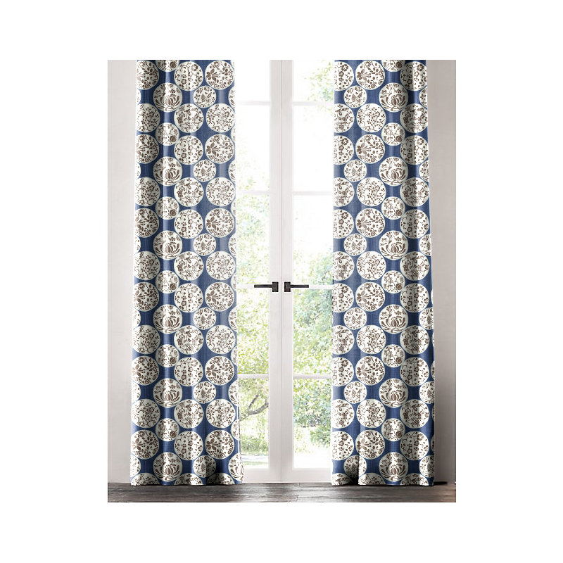 Room Darkening Curtain, 50" W x 84" L