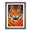 XC1022-4667X Tiger Abstract No.5 1 Piece Wrapped Canvas Wall Art-1133095562-1133095563