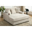 Chaise longue avec coussins, station de charge et porte-gobelets