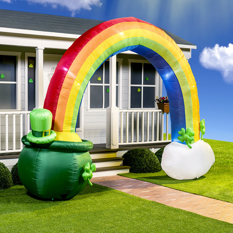 Arc-en-ciel et arc-en-ciel St. Patrick