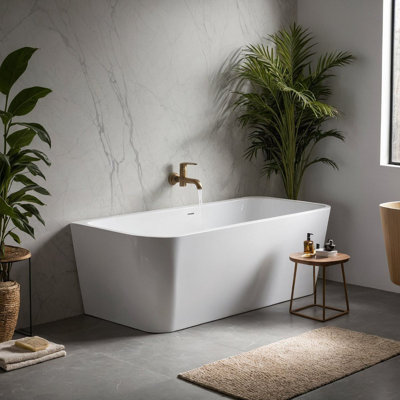 1700mm x 750mm Freestanding Acrylic Bathtub